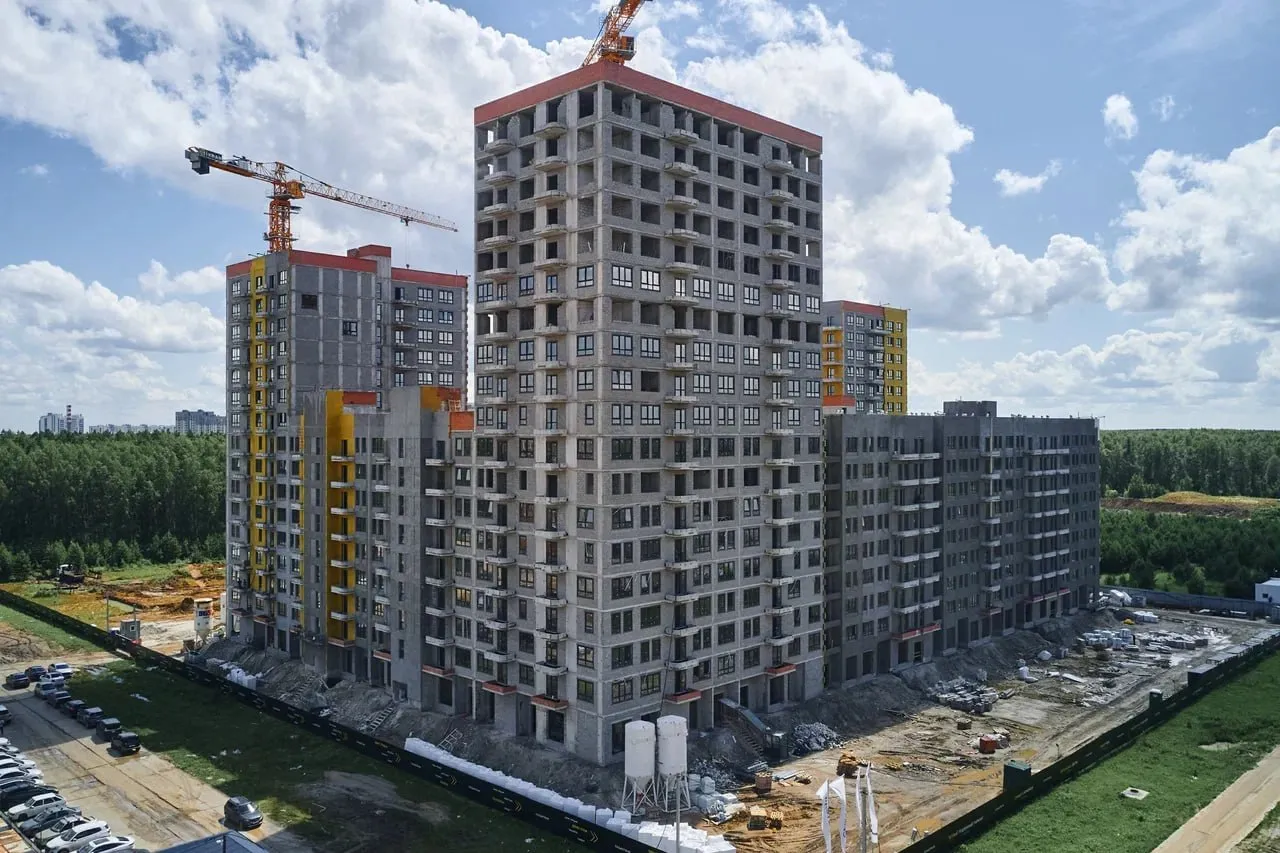 Ход строительства