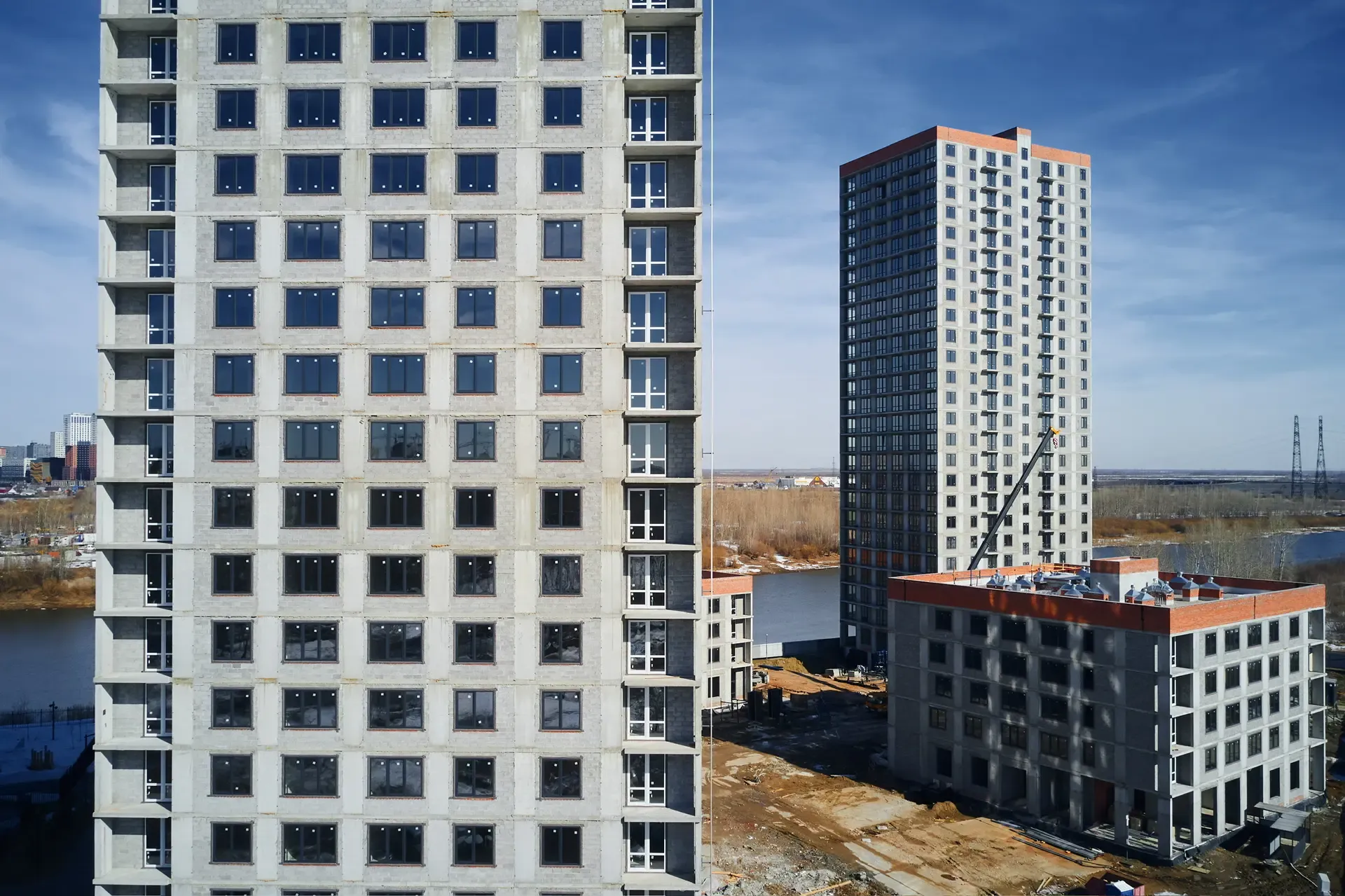 Ход строительства