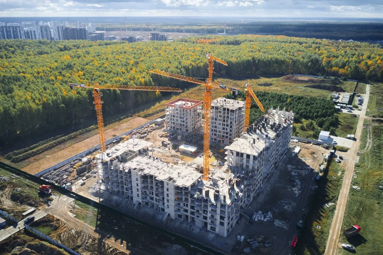 Ход строительства