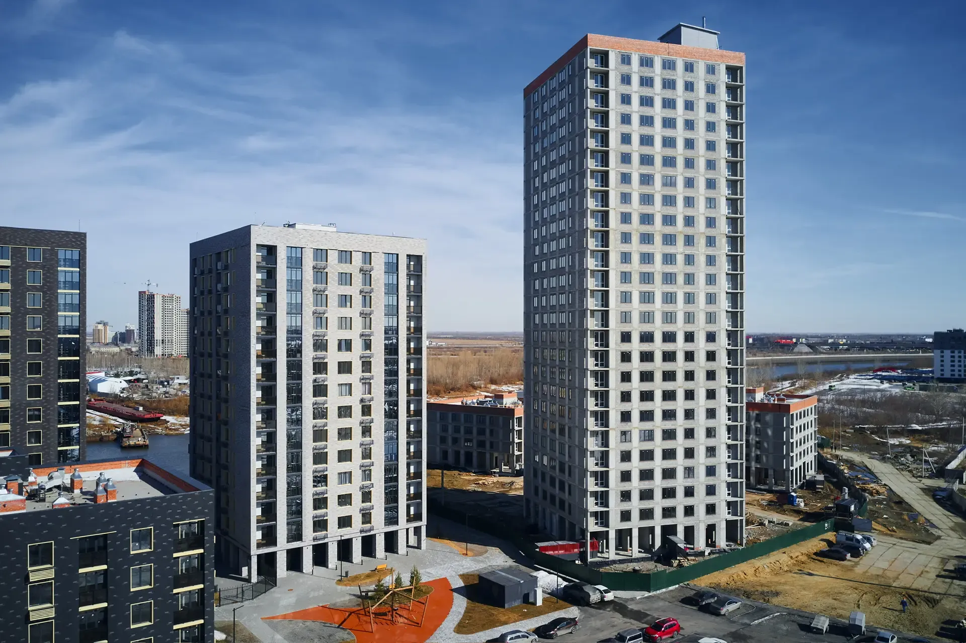 Ход строительства